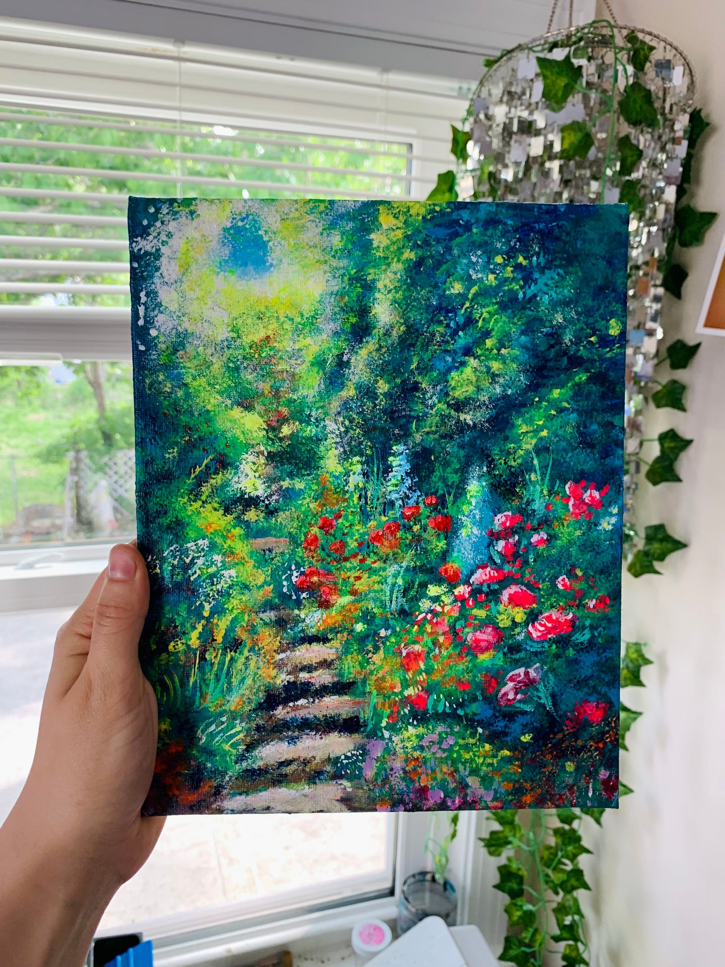 8" x 10" Original, One of a Kind Acrylic Painting: Study #1