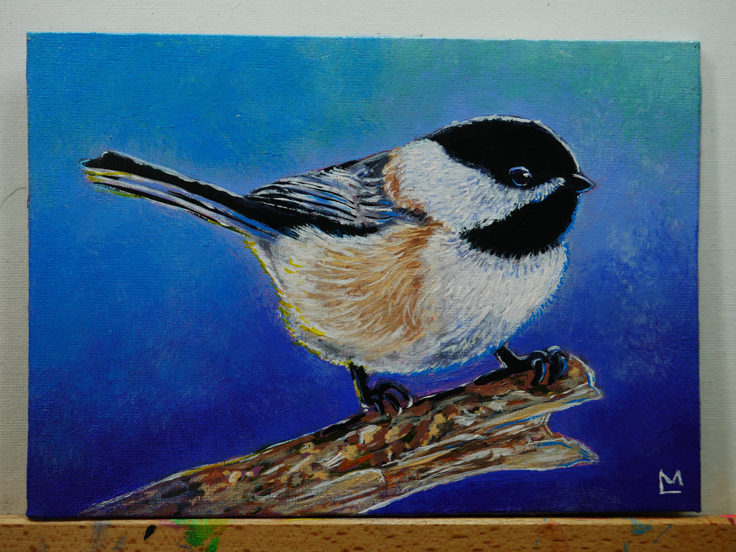 5" x 7" Chickadee Art Print