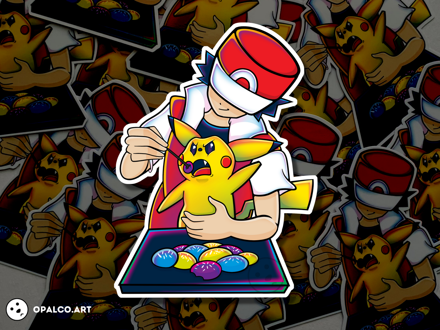 Pikachu meme sticker – Thee Sticker God