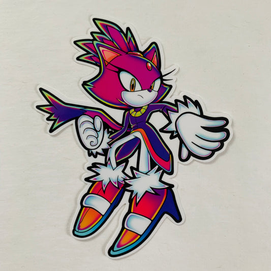 Princess of the Sol Dimension 3.75" Blaze Sticker