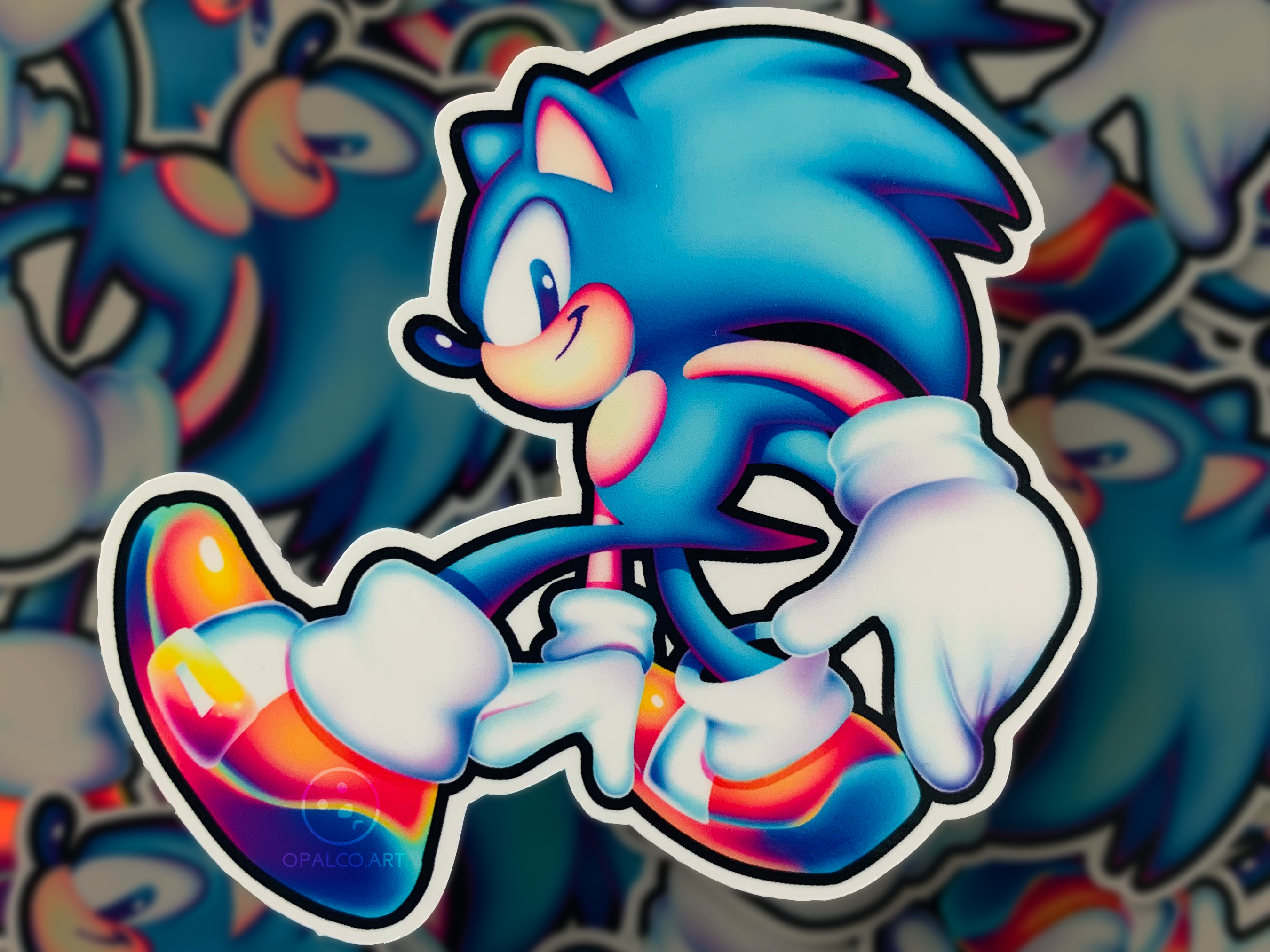 Believe in Yourself 3 Classic Sonic Sticker –