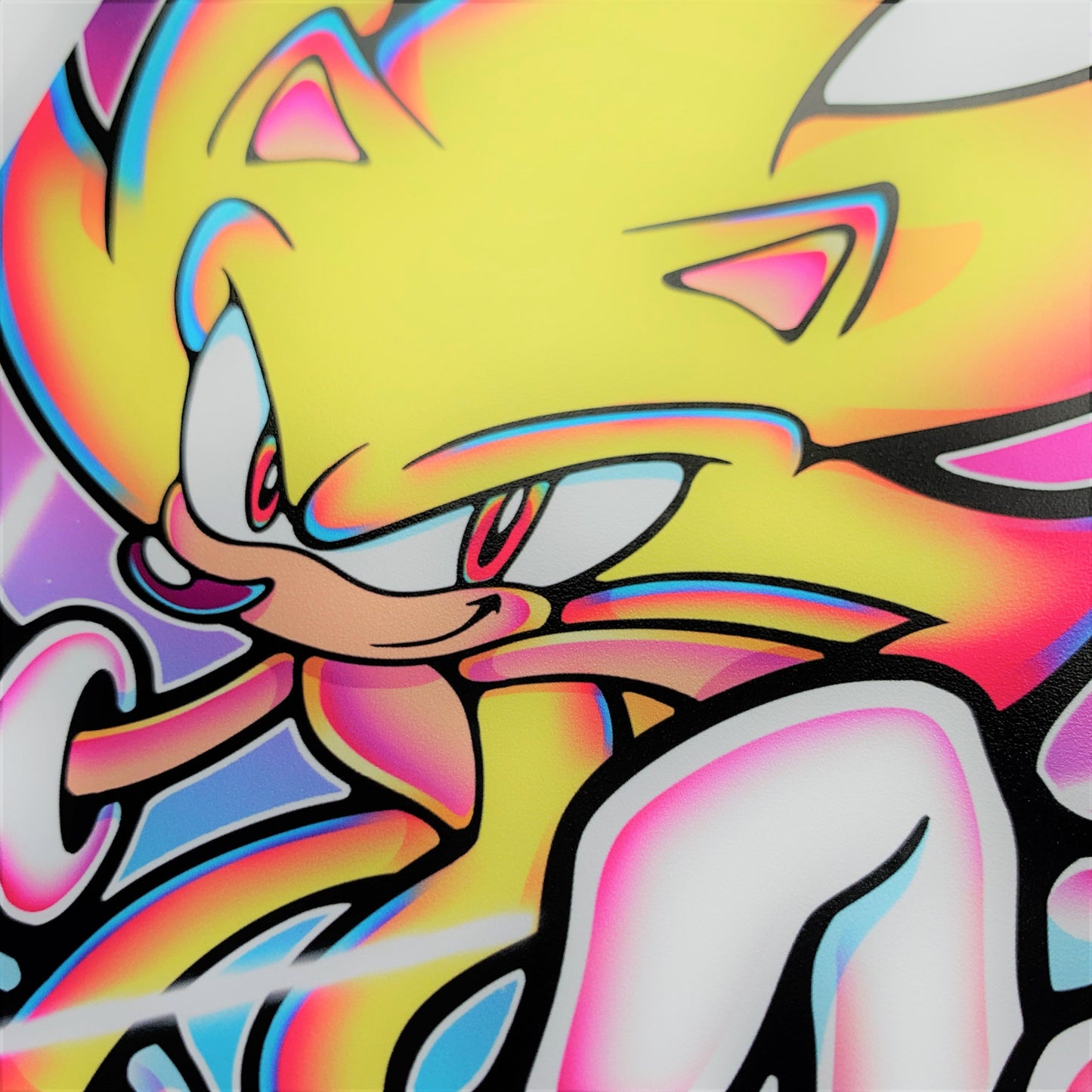 2 5" x7" Metallic Sonic Art Print