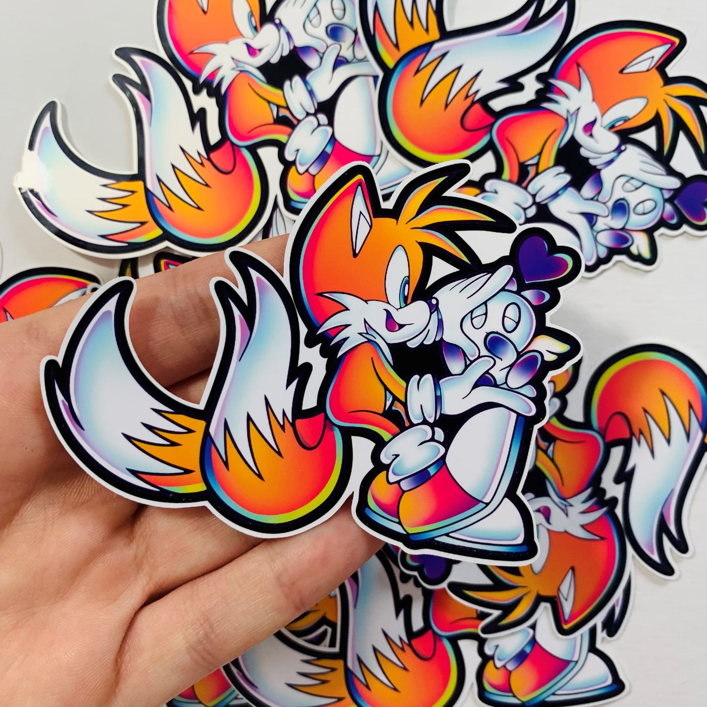 Tails & Hero Chao 3.25" Sticker