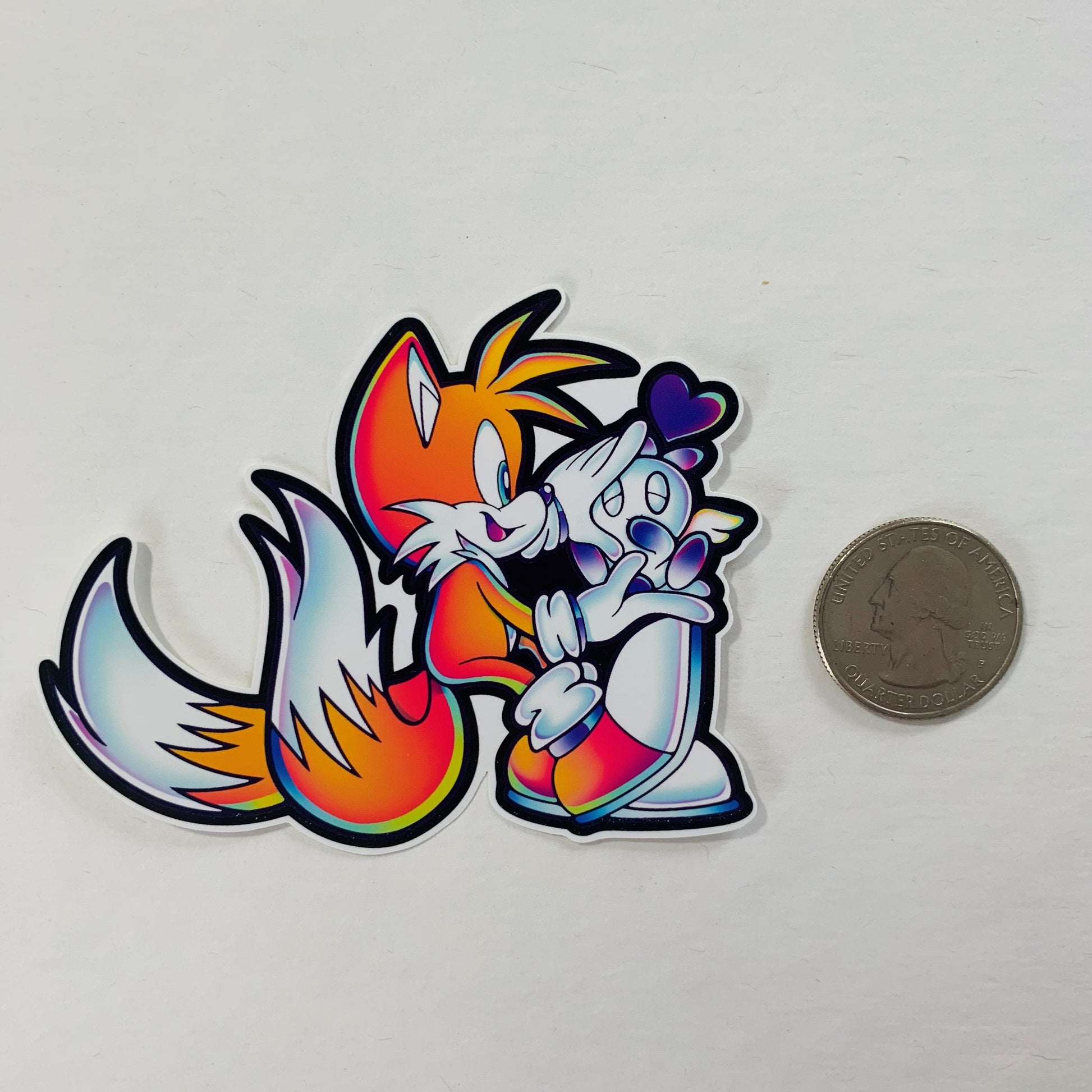 Tails & Hero Chao 3.25" Sticker