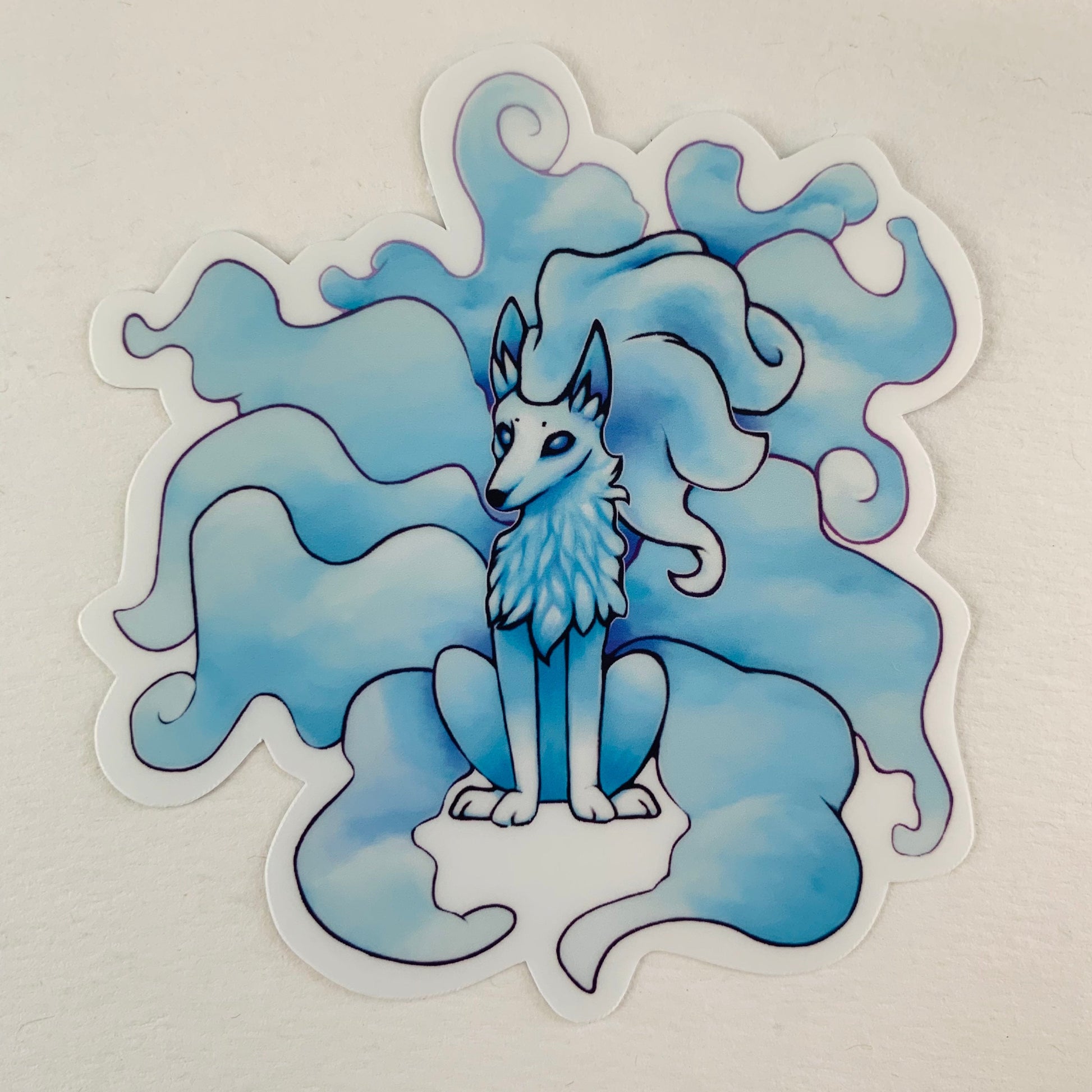 Alolan Ninetales 3.5" Pokemon Sticker