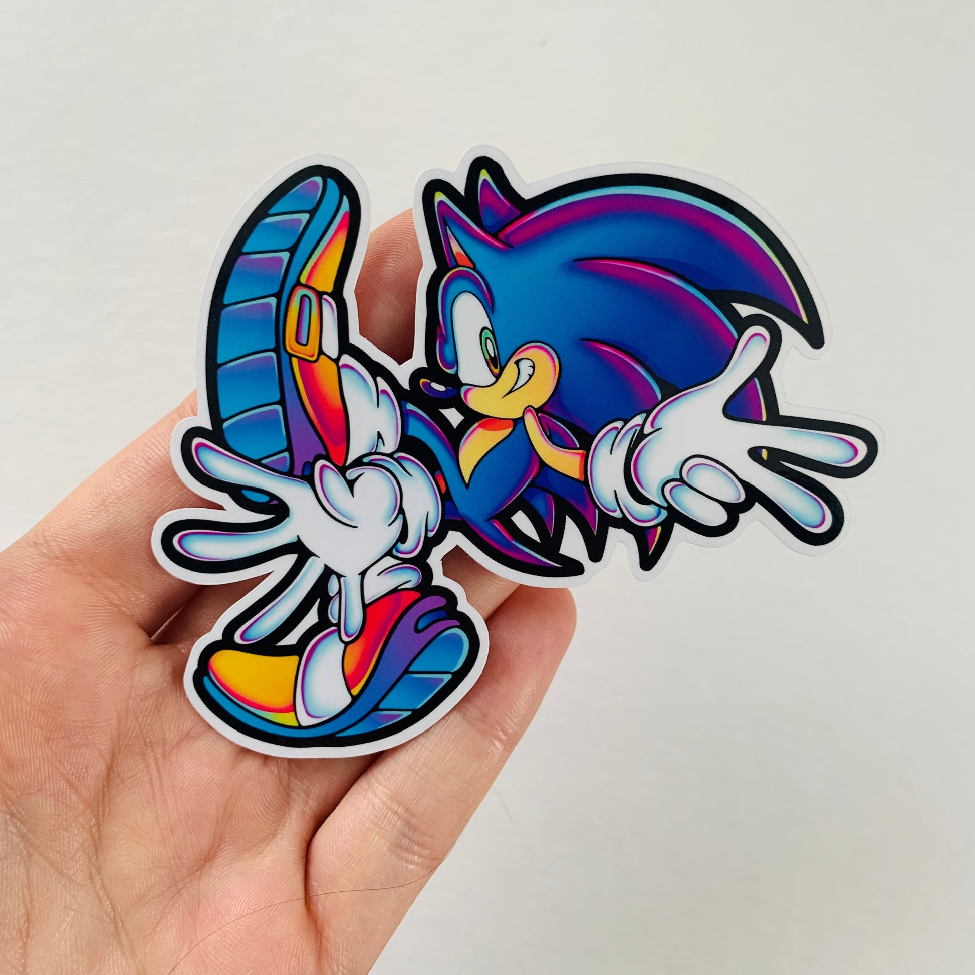 The Blue Blur 3.75" Sonic Sticker