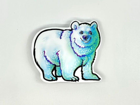 Polar Bear Vinyl Wildlife Sticker