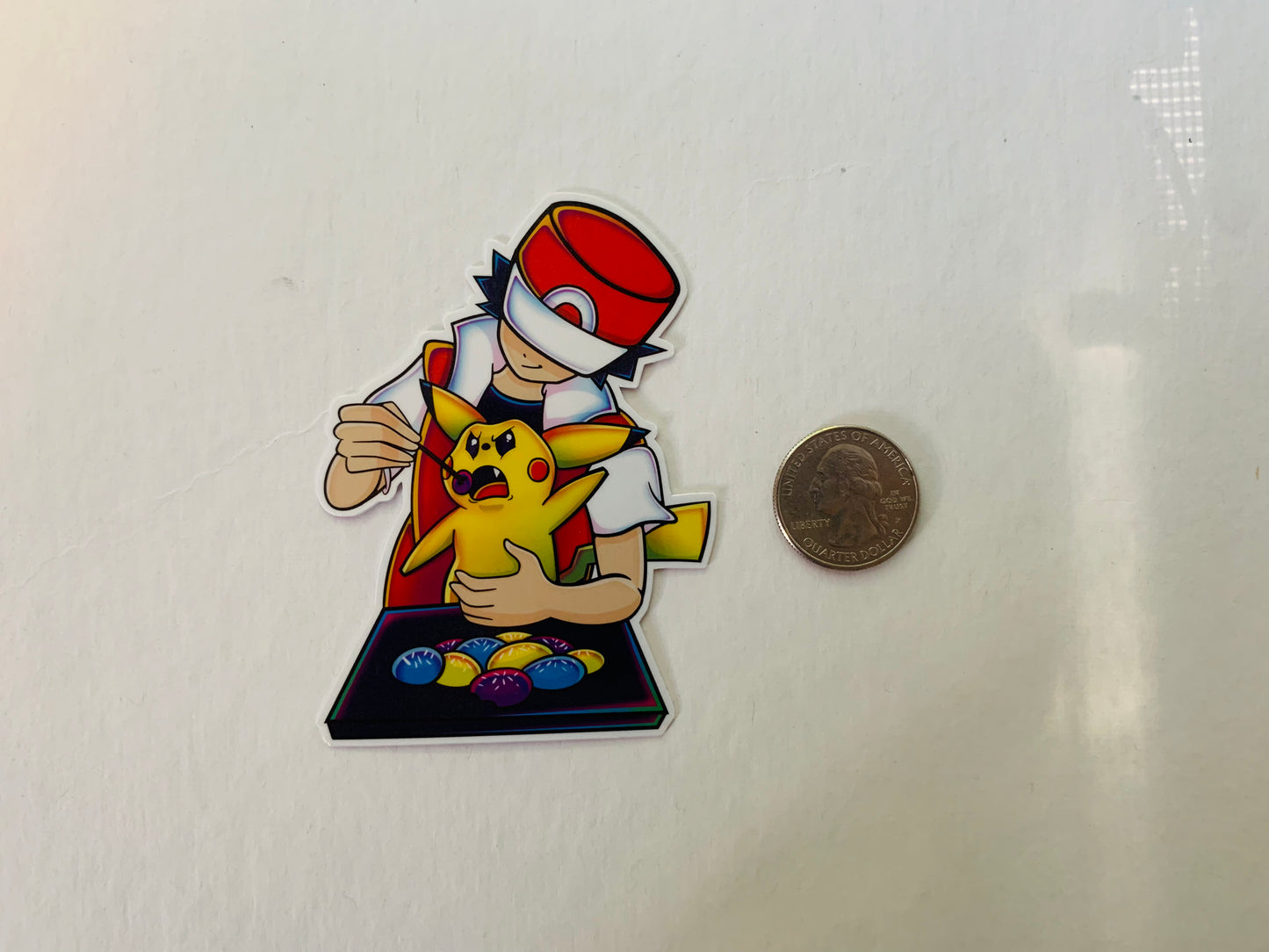 Eat your Poffins, Pikachu! Sticker